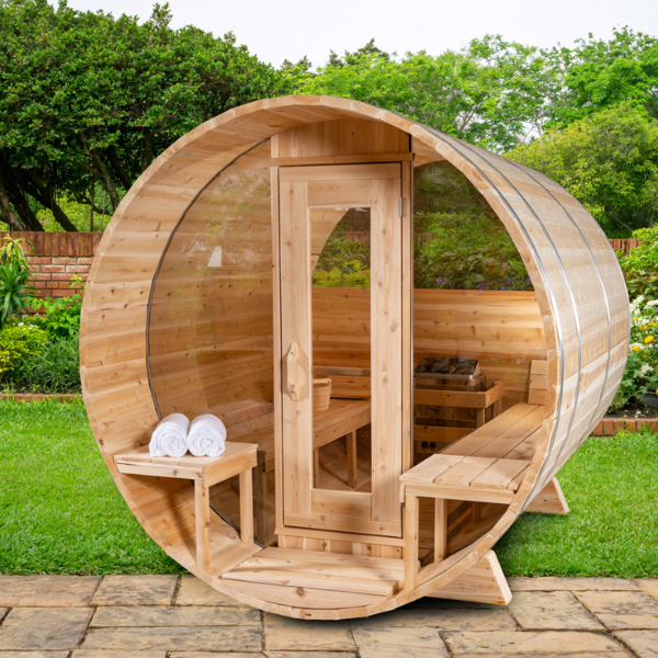 Leisurecraft Serenity MP Barrel Sauna 3–4 Person