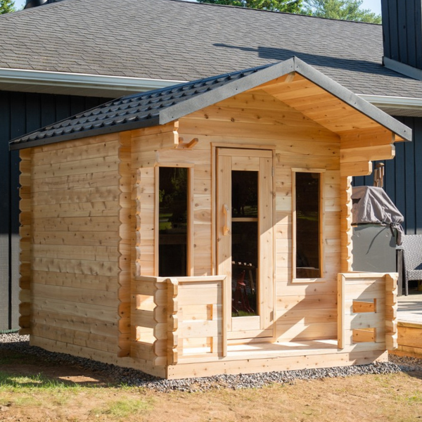 Leisurecraft Georgian Cabin Sauna with Porch 3–4 Person