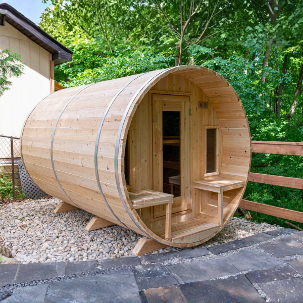 Leisurecraft CT Tranquility Barrel Sauna 4–5 Person