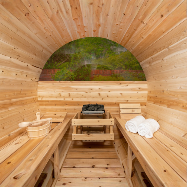 Leisurecraft Serenity MP Barrel Sauna 3–4 Person