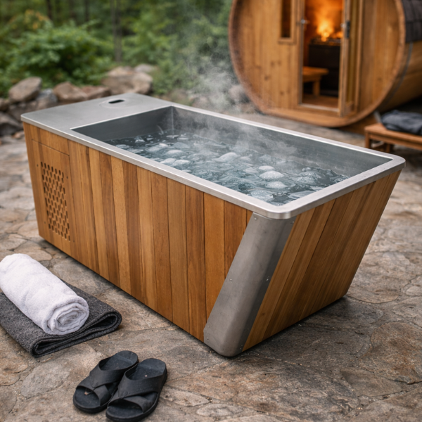 MedEq Fitness Cold & Hot Plunge Pool with Integrated Chiller & Heater