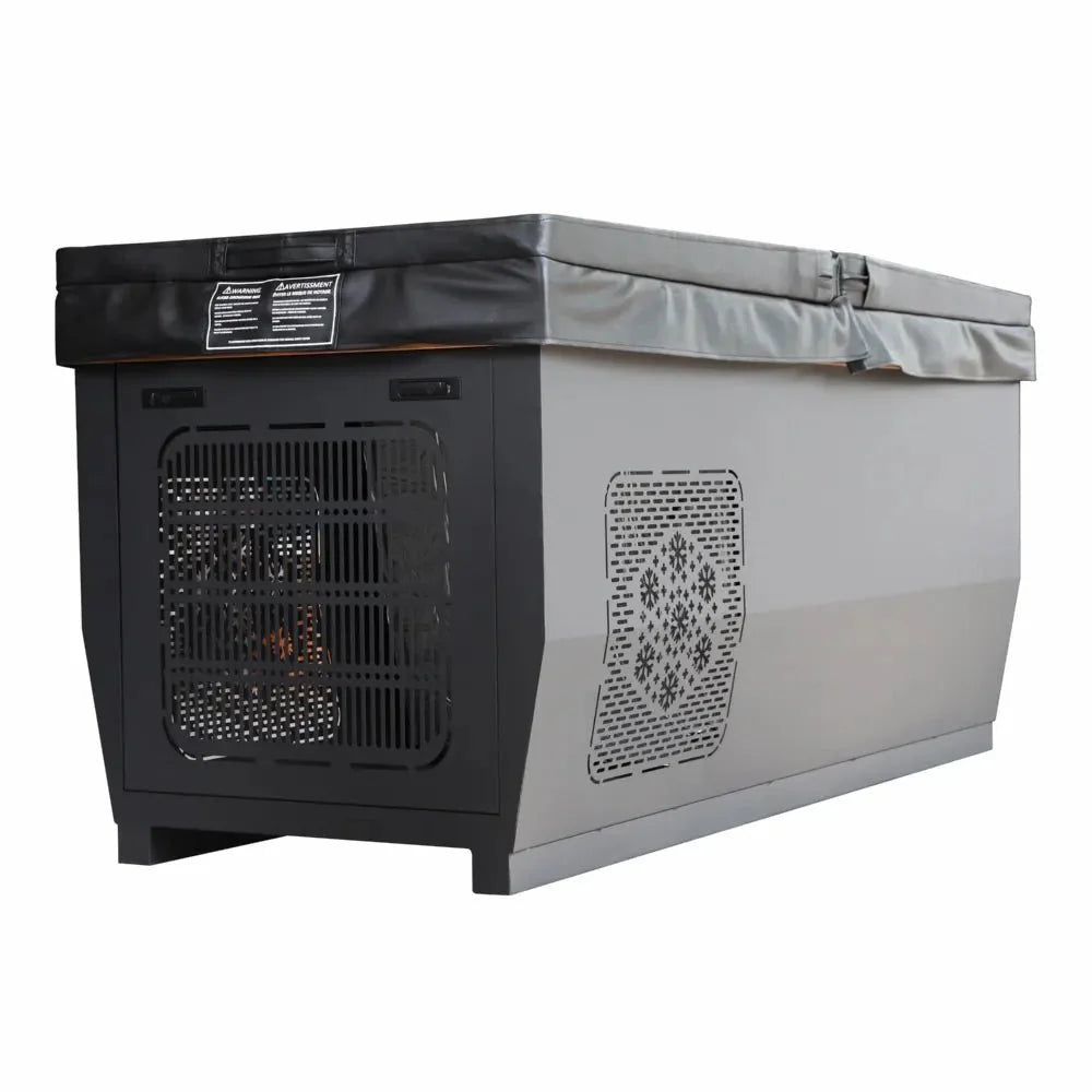 MedEq Fitness Stainless Steel Plunge Pool with Integrated Chiller