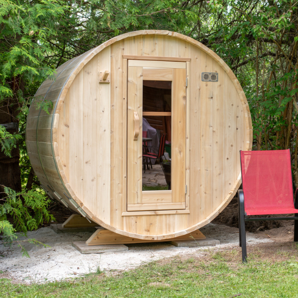 Leisurecraft CT Harmony Barrel Sauna 3–4 Person