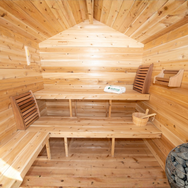 Leisurecraft Georgian Cabin Sauna with Porch 3–4 Person