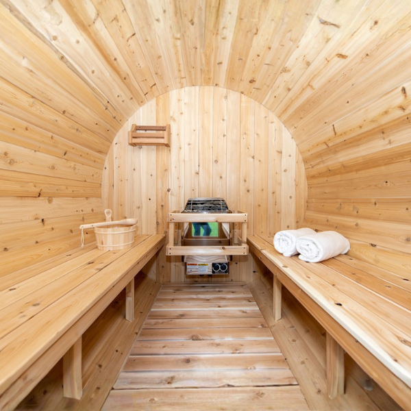 Leisurecraft CT Harmony Barrel Sauna 3–4 Person