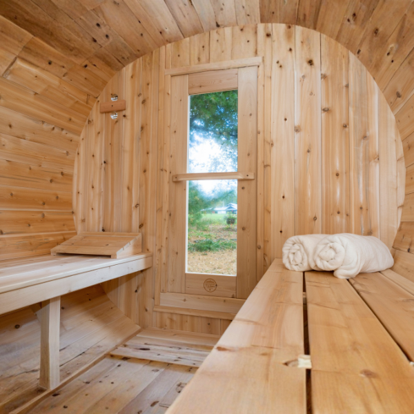 Leisurecraft CT Serenity Barrel Sauna 3–4 Person