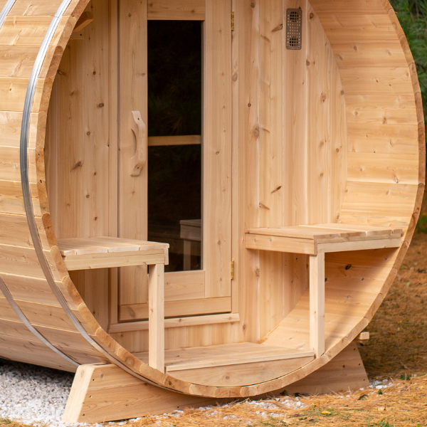 Leisurecraft CT Serenity Barrel Sauna 3–4 Person