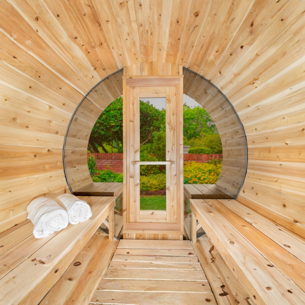 Leisurecraft Serenity MP Barrel Sauna 3–4 Person