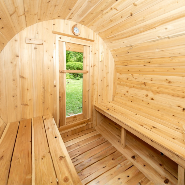 Leisurecraft CT Harmony Barrel Sauna 3–4 Person