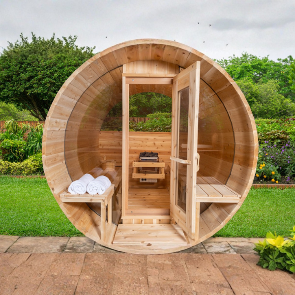 Leisurecraft Serenity MP Barrel Sauna 3–4 Person