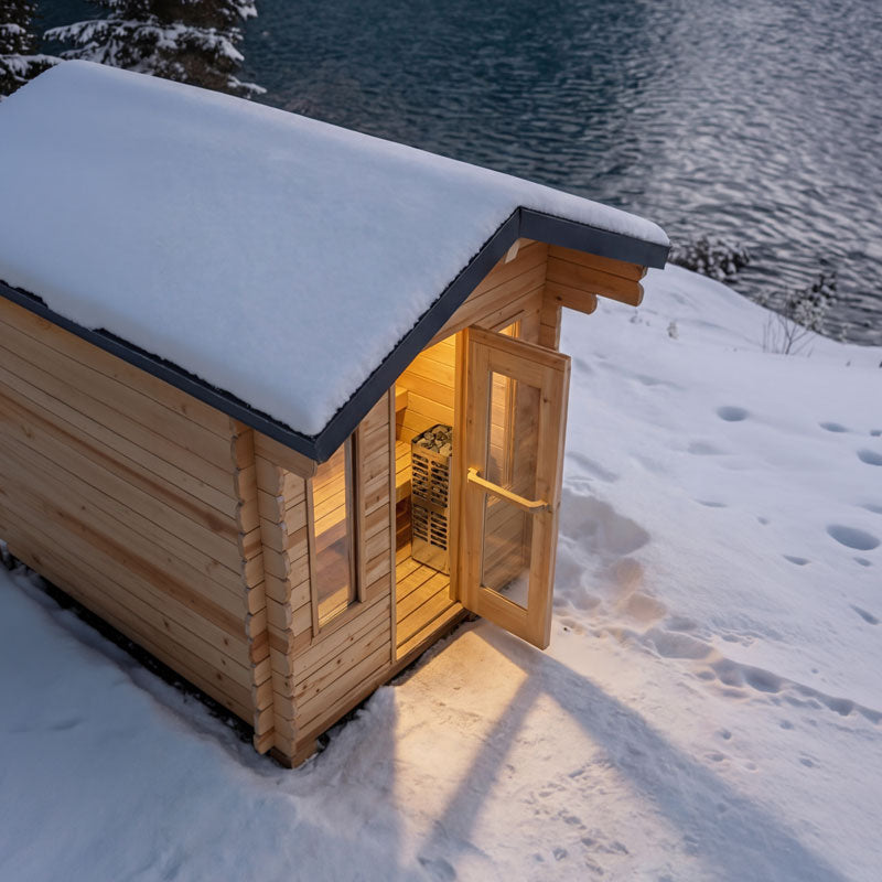 Leisurecraft Palmer Cabin Sauna 3-4 Person