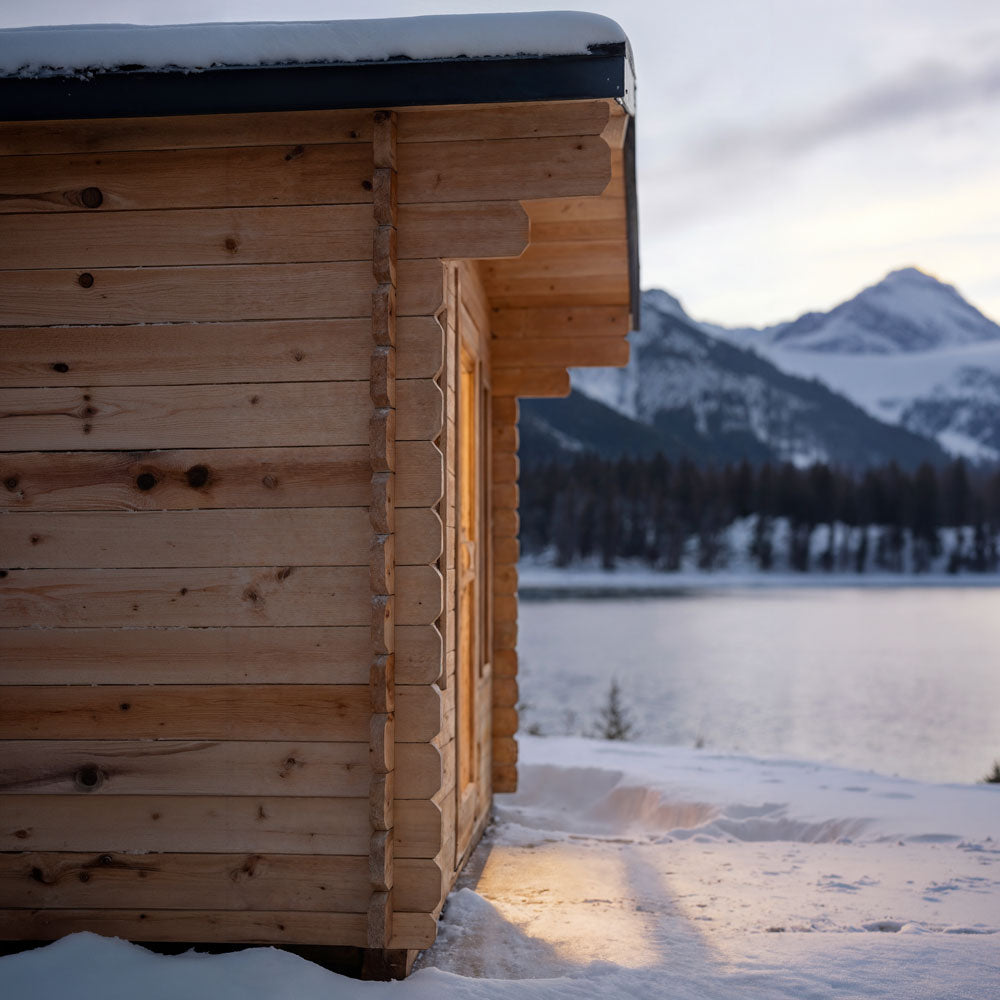 Leisurecraft Palmer Cabin Sauna 3-4 Person
