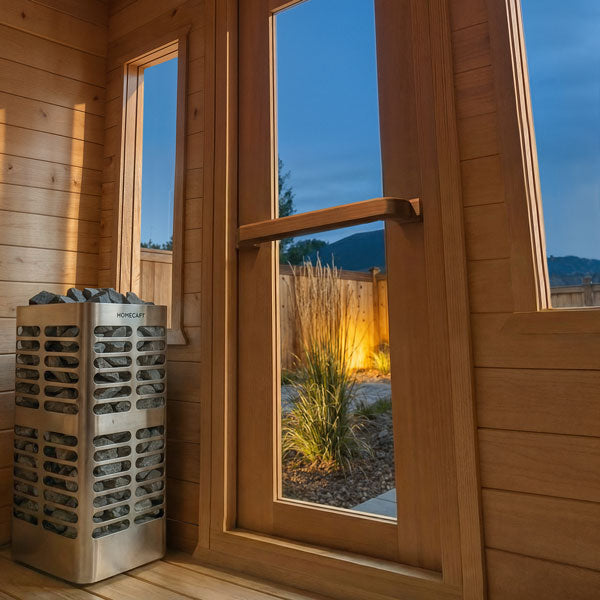 Leisurecraft Palmer Cabin Sauna 3-4 Person