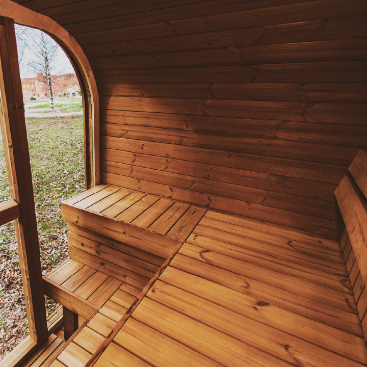 Patio Elegance MW12 ThermoWood Outdoor Sauna 3–4 Person